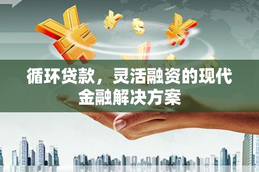 皋兰循环贷款，灵活融资的现代金融解决方案