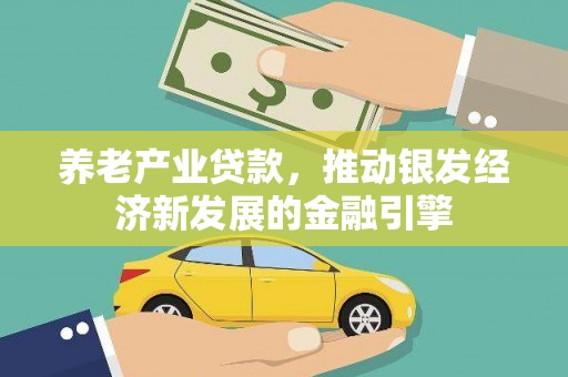 皋兰养老产业贷款，推动银发经济新发展的金融引擎