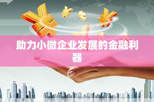 皋兰助力小微企业发展的金融利器