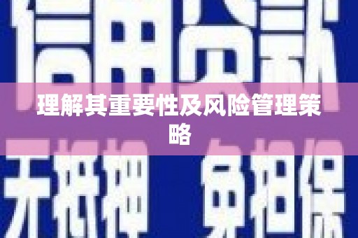 皋兰理解其重要性及风险管理策略