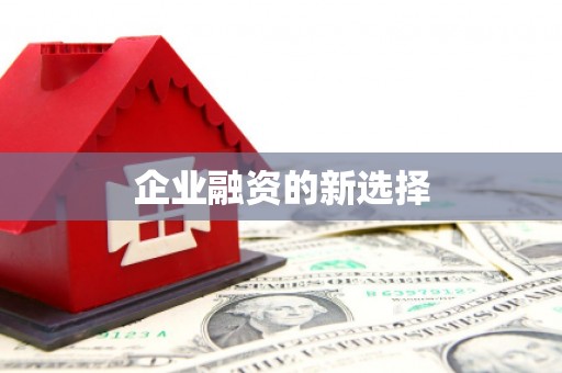 皋兰企业融资的新选择
