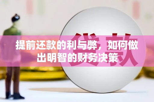 皋兰提前还款的利与弊，如何做出明智的财务决策
