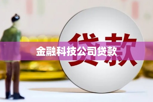 皋兰金融科技公司贷款