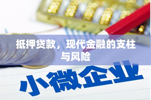 皋兰抵押贷款，现代金融的支柱与风险